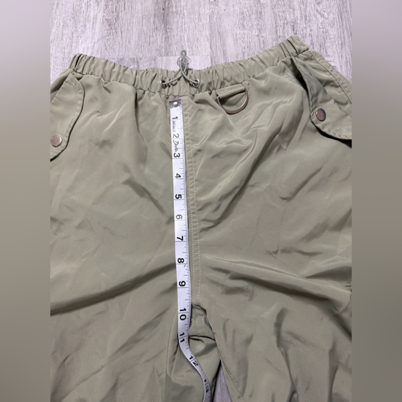 Emory Park Baggy cargo Trousers Sage Green Women’s size Small - Picture 7 of 8